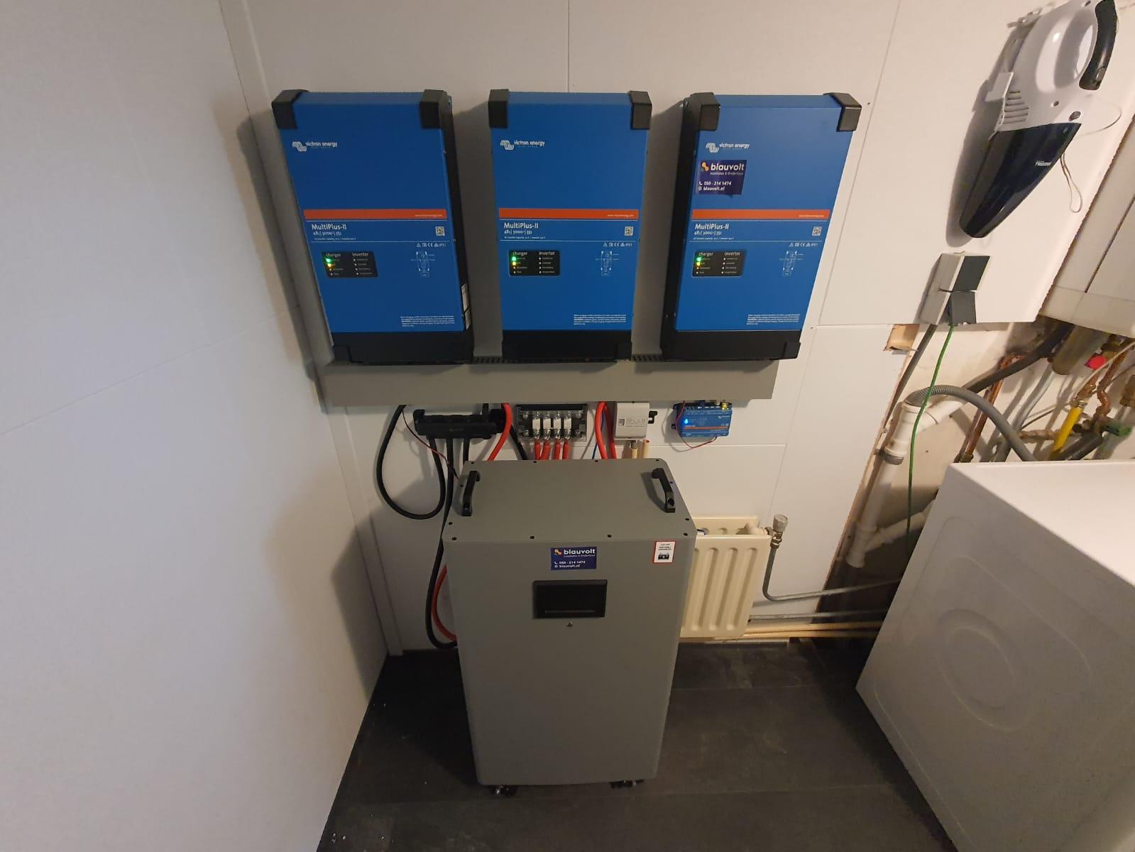 Victron Batterij Installatie Blauvolt