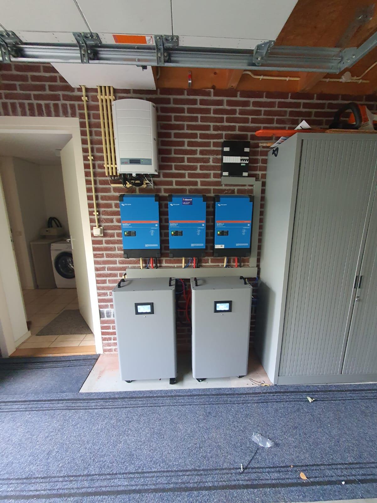 Victron Batterij Installatie Blauvolt